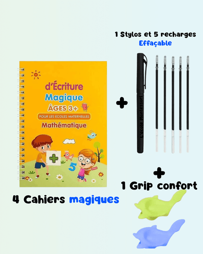 PACK FAMILLE Montessori 8 Livres + accessoires